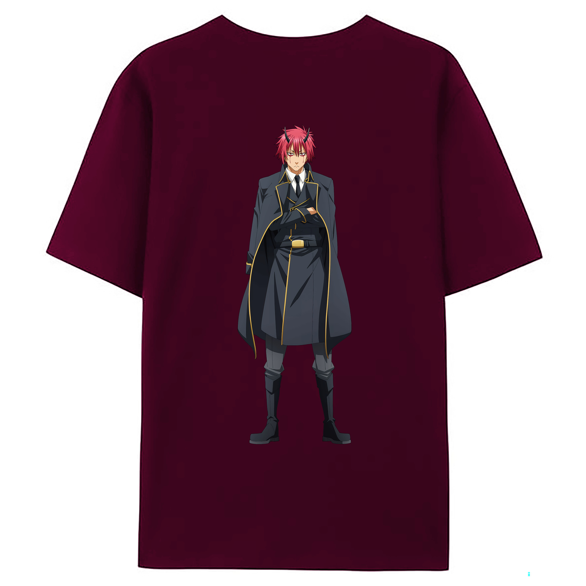 （画像用） 転スラ Regarding Reincarnated to Slime レディース半袖Tシャツ(バックプリント)